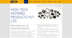 Desktop Screenshot of hightechsintered.com